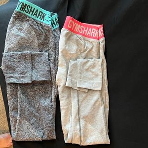 Gymshark Blue Marl Flex Low Rise Leggings